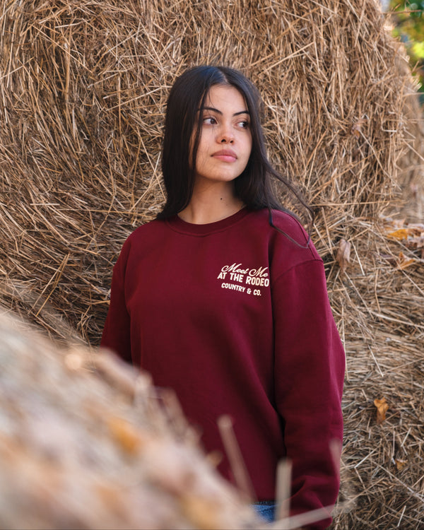 Chandail col rond dans l’arène – Rodéo Club