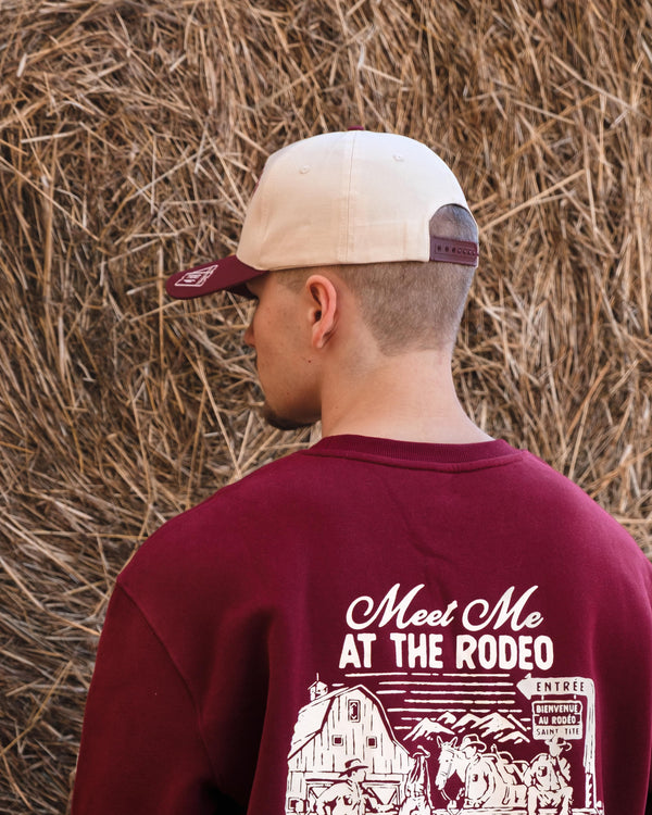 Casquette bordeaux – Rodéo Club