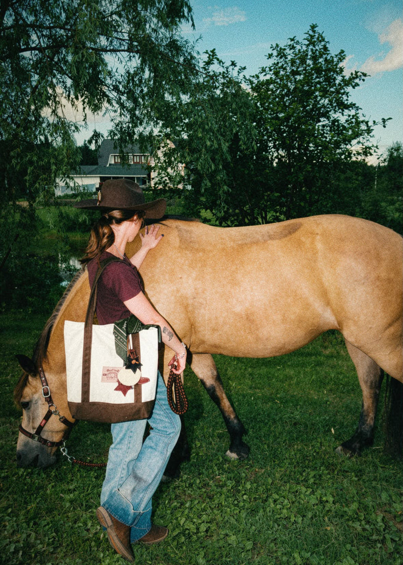 Tote bag en coton - Au rythme de l'été