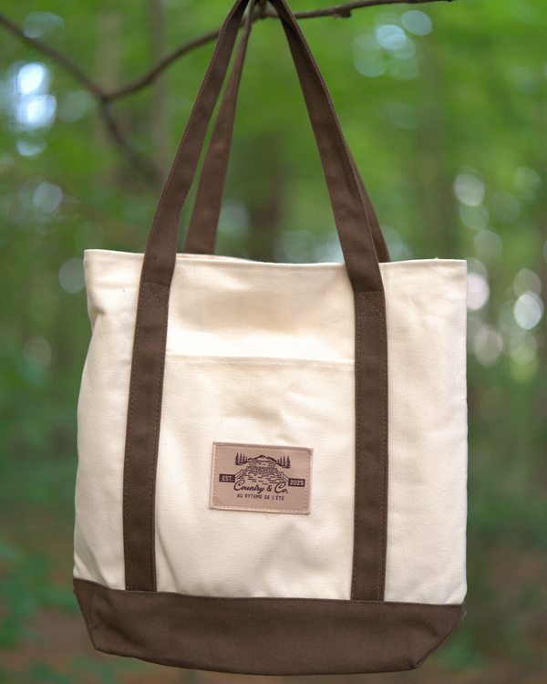 Tote bag en coton - Au rythme de l'été